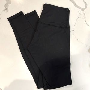 Lululemon black wunder under size 10